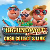 Big Bad Wolf CashCollect and Link Bacon Beach in All Games